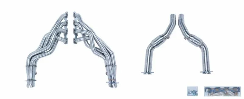 Pypes 2006-14 Dodge Charger RT Long Tube Catted Header Kit 304 Stainless HDR40SK-1