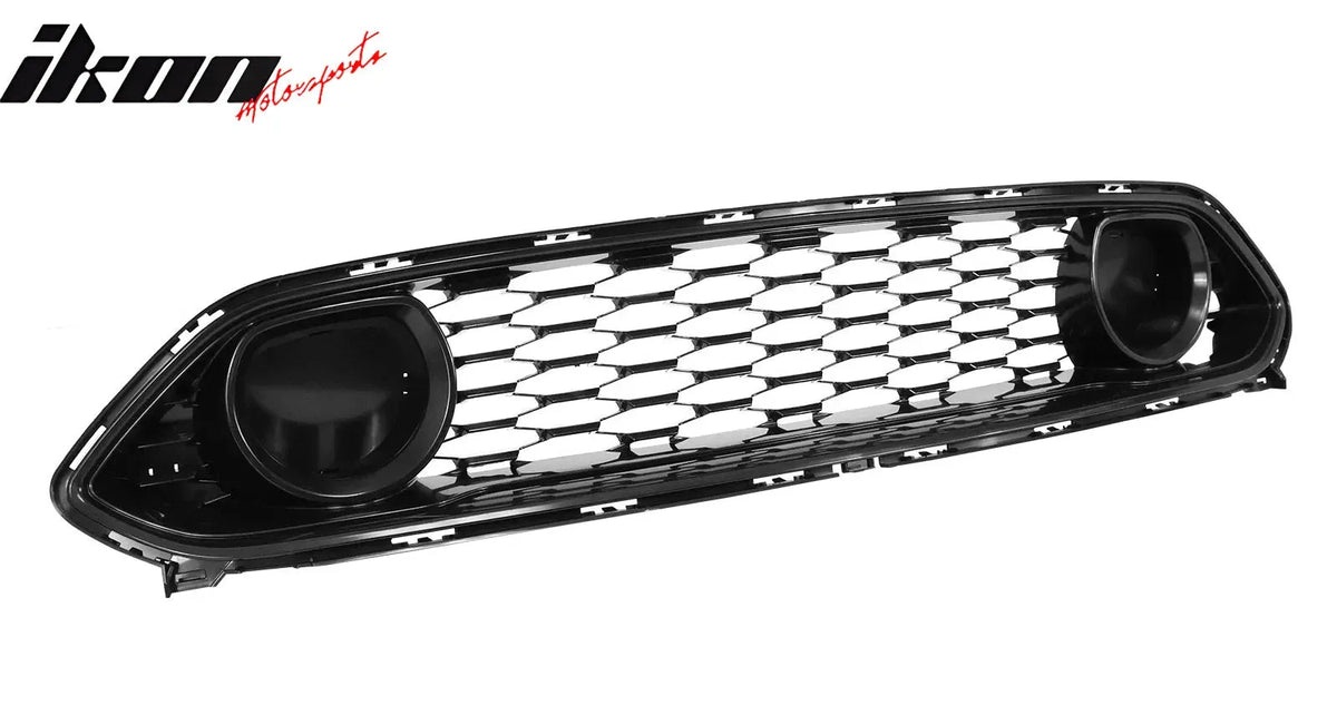 2021-2023 Ford Mustang Mach 1 Black Front Upper Mesh Grille Grill ABS