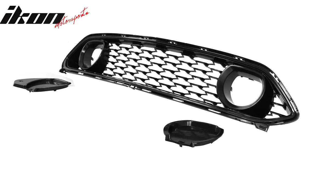 2021-2023 Ford Mustang Mach 1 Black Front Upper Mesh Grille Grill ABS