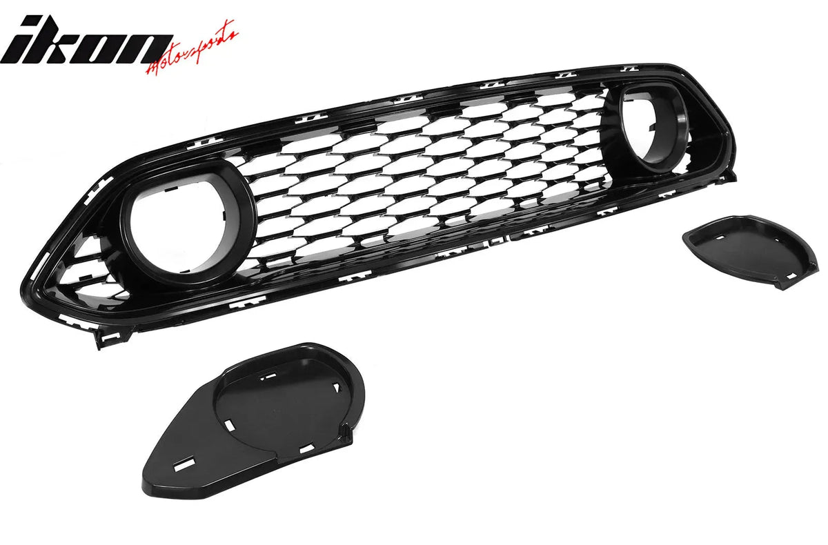 2021-2023 Ford Mustang Mach 1 Black Front Upper Mesh Grille Grill ABS