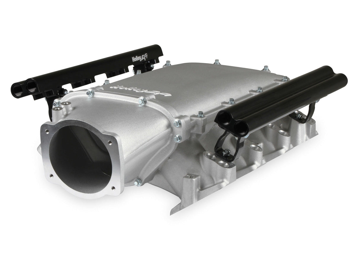 Holley EFI LS3 Low Ram Intake Kit Dual Injector Front Feed