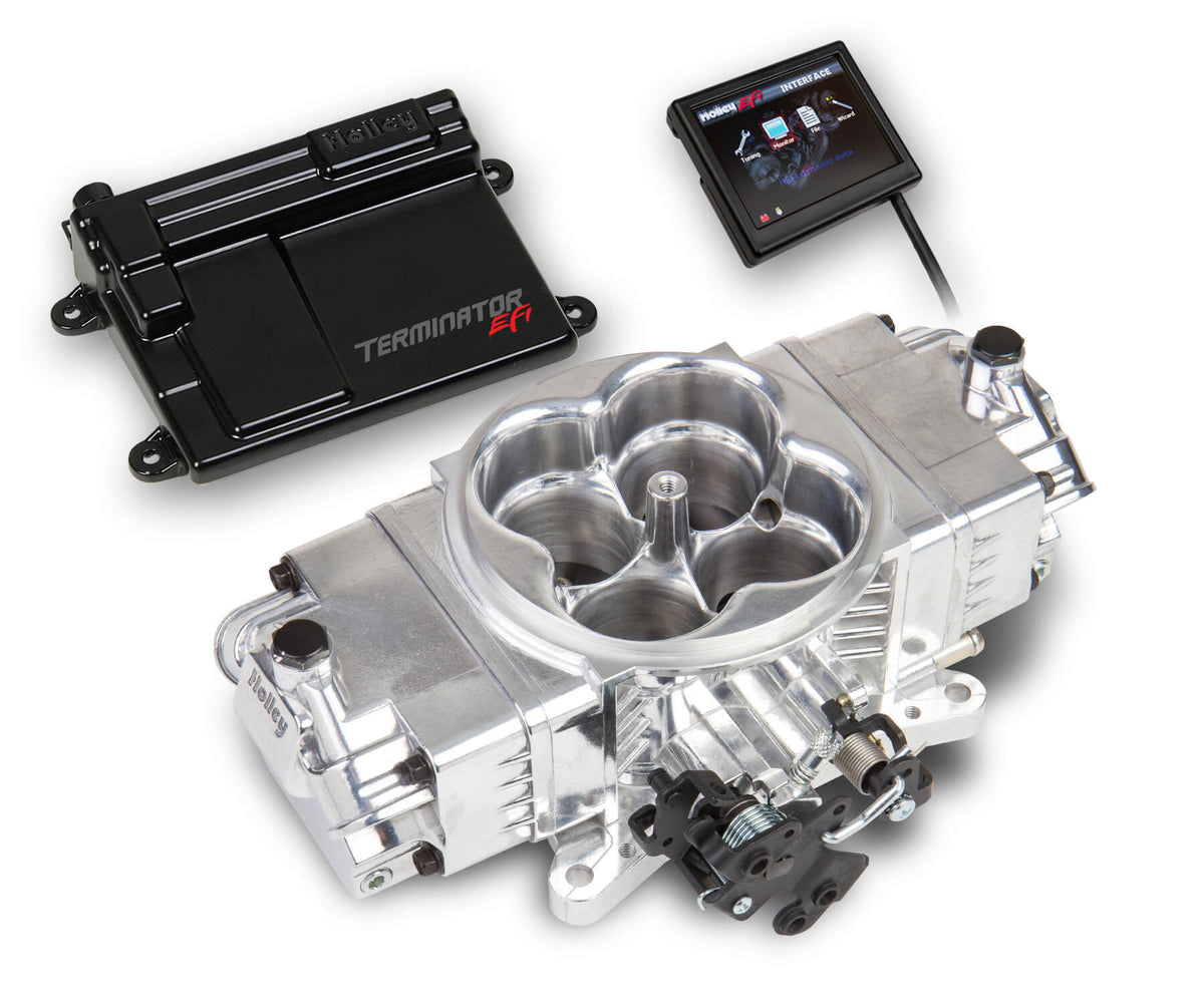 Holley EFI Terminator Stealth EFI Master Kit - Shiny