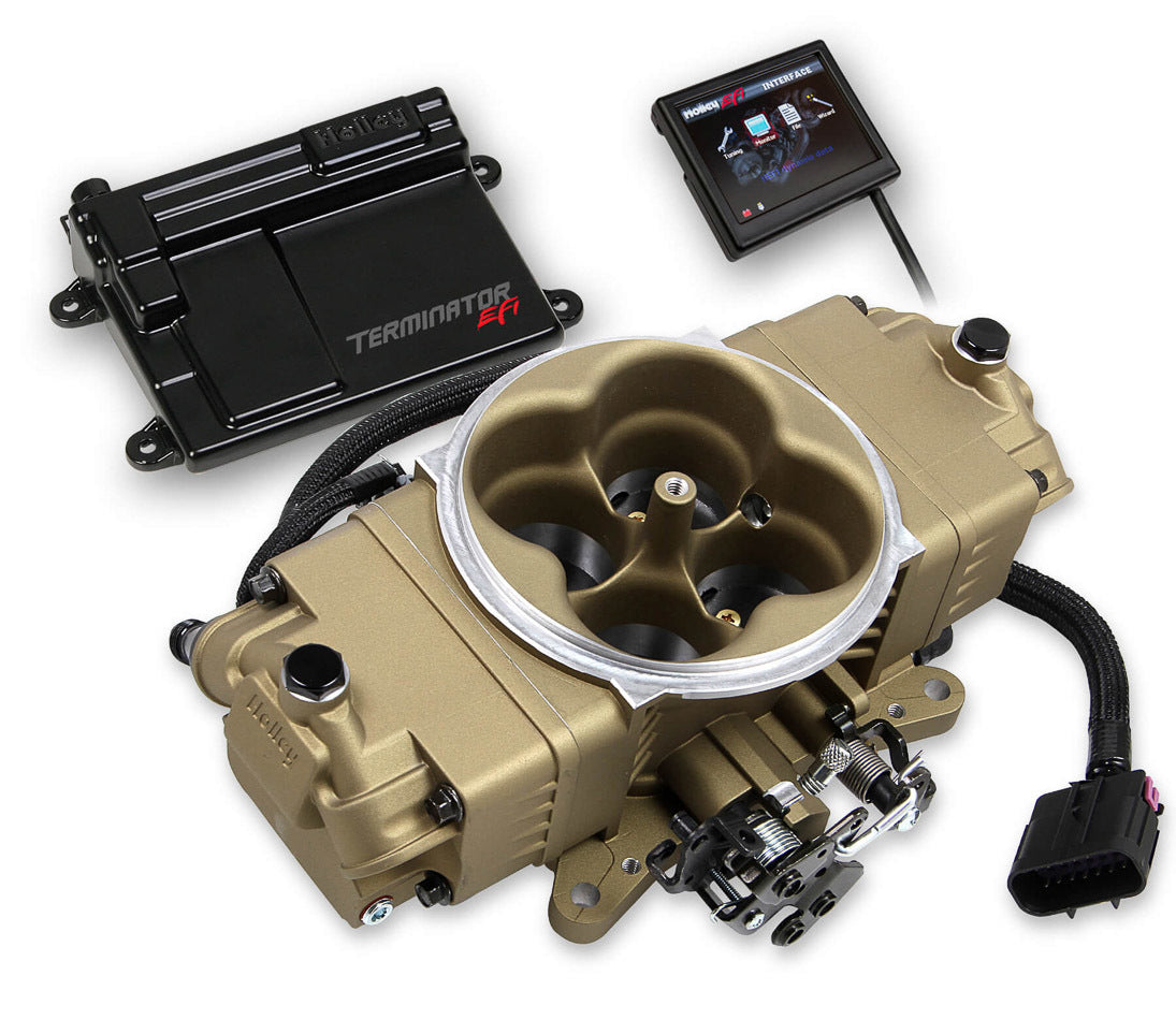 Holley EFI Terminator Stealth EFI Master Kit Classic Gold