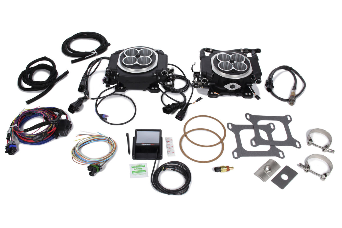 Holley EFI Sniper 4150 2x4 EFI Kit - Black