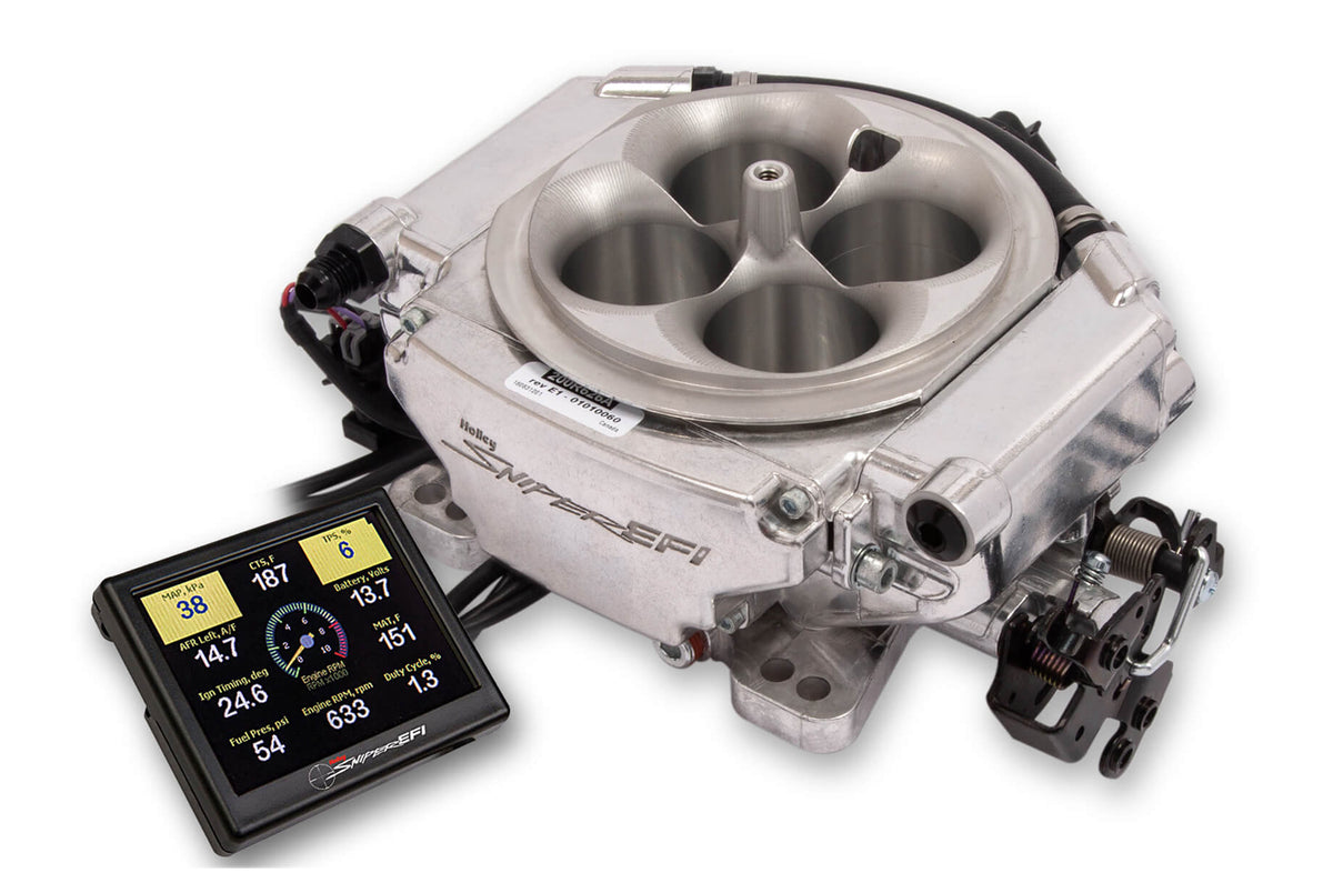 Holley EFI Sniper EFI Xflow System 900 CFM Shiny Finish