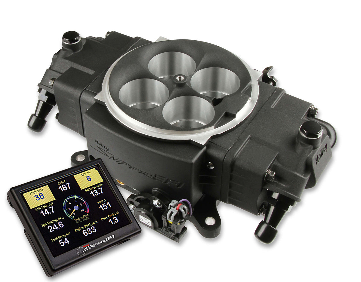 Holley EFI Super Sniper Stealth 4150 4-Injector