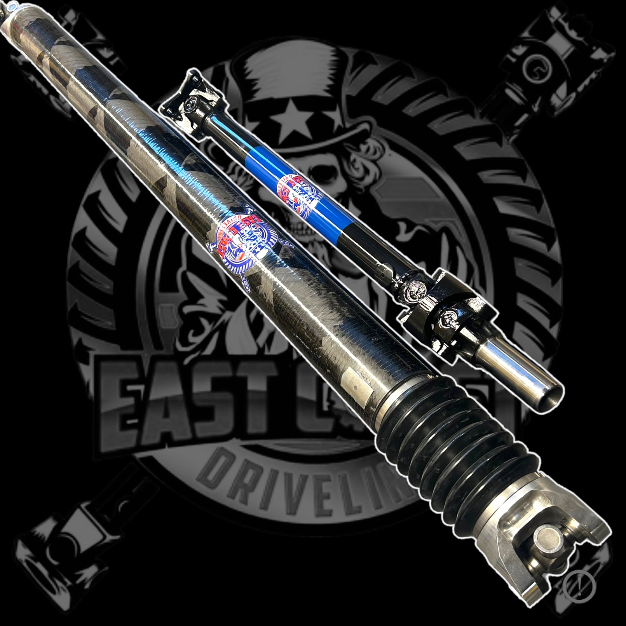 2025 Dodge Ram 1500 3.0L L6 Hurricane HD Front & Rear Driveshaft Kit. Mopar 53011134AA & 53011135AF. RHO, Big Horn, Laramie, Limited, Limited Longhorn, Lone Star, Rebel, Tradesman, Tungsten, Warlock