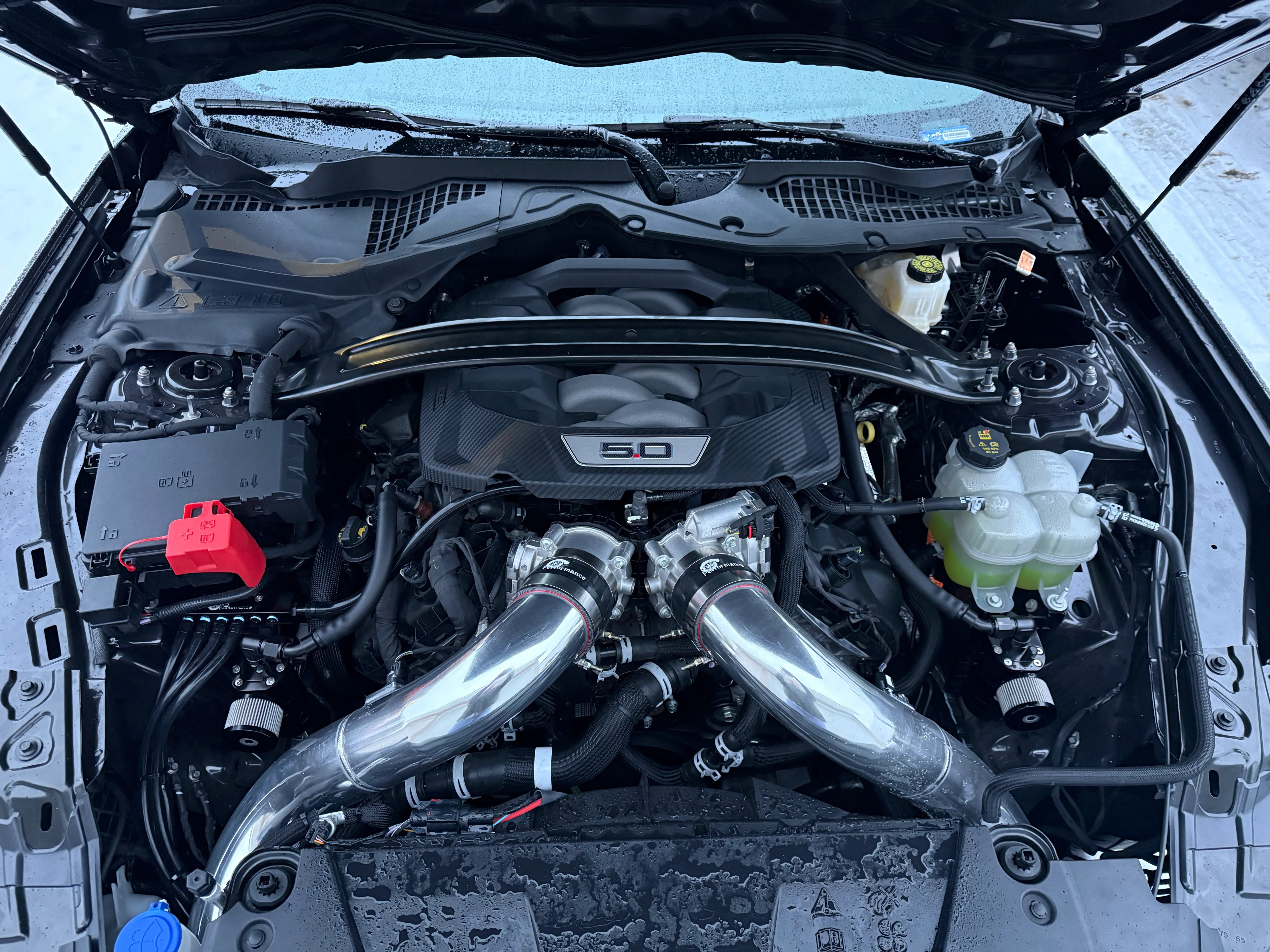 On3 Performance (2024+) Mustang GT 5.0 2nd Gen Mid- Mount Twin Turbo System - S650