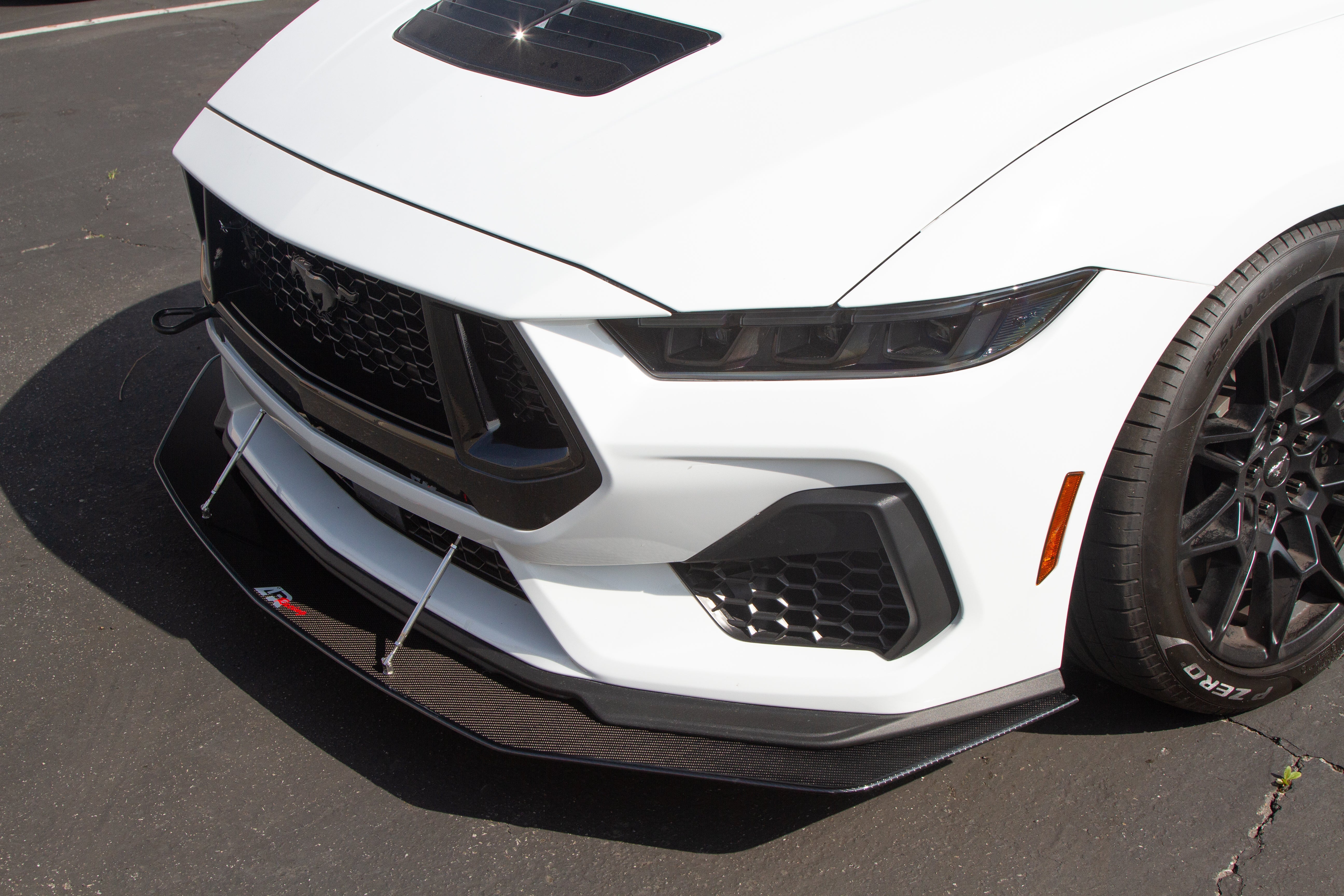 Ford Mustang GT S650 Performance Package Carbon Fiber Front Wind Splitter 2024 - Current