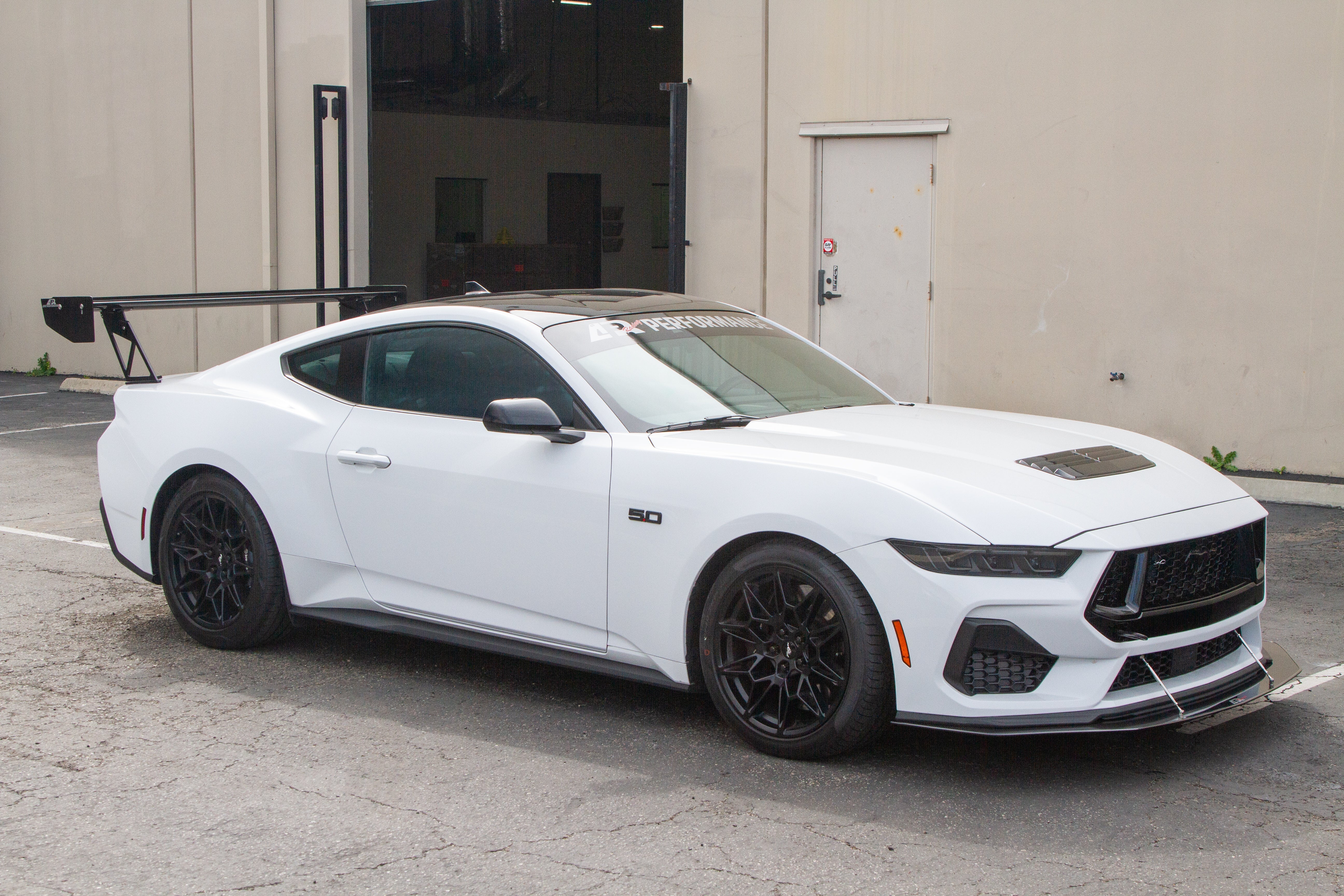 Ford Mustang S650 GT-250 Carbon Fiber Adjustable Wing 2024 - Current