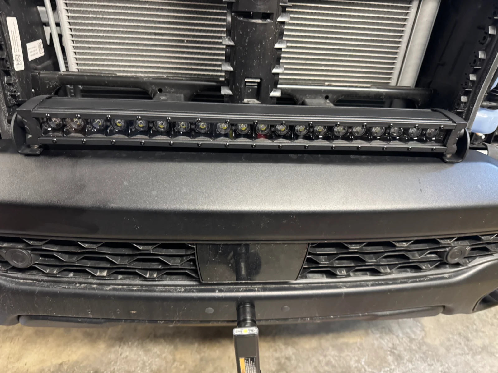 Rough Country 20 Inch Black Series LED Light Bar W/ Amber DRL