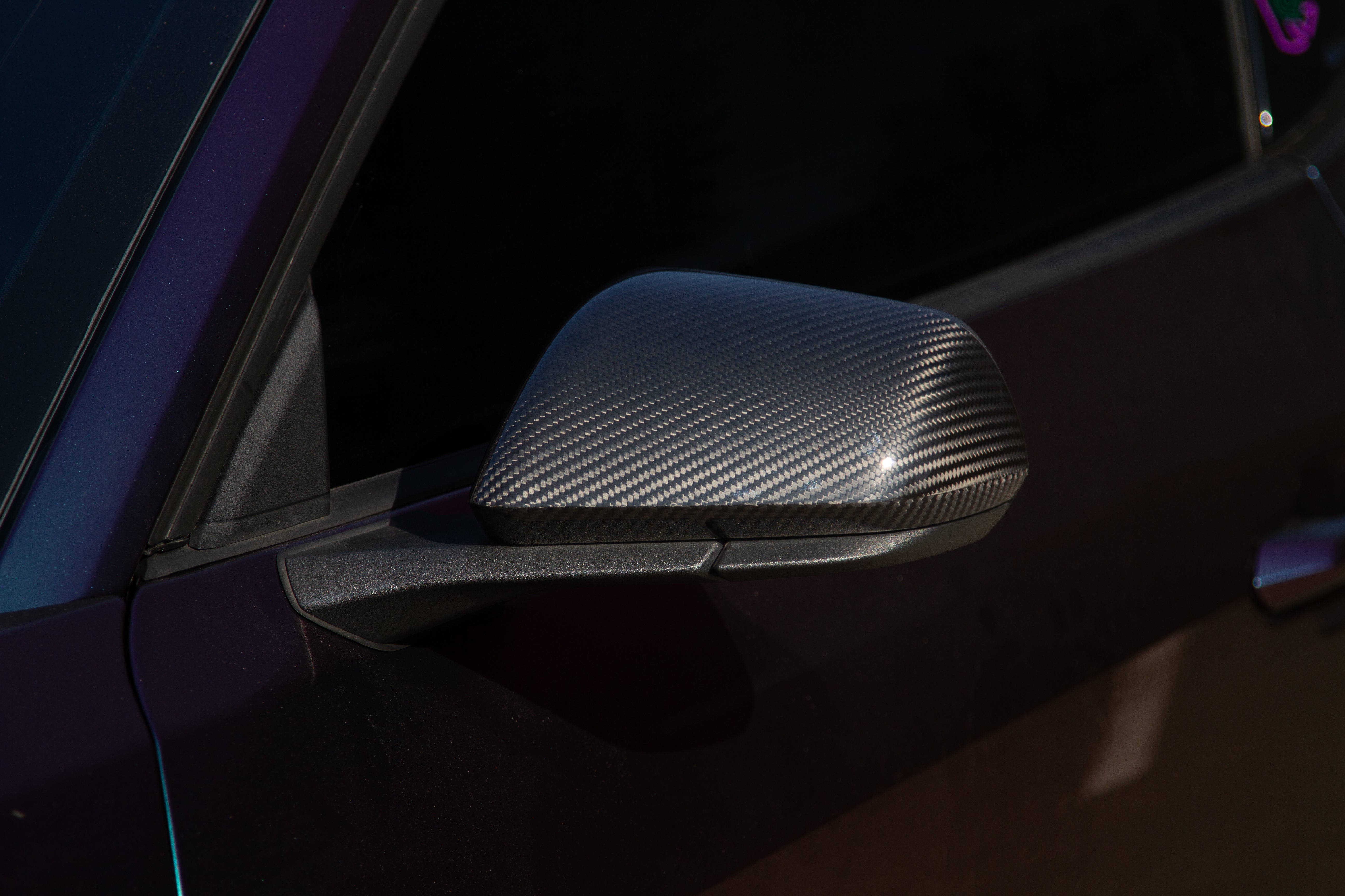 Carbon Fiber Ford Mustang S550 / S650 / GT350 / GT500 Replacement Mirrors 2015-2025