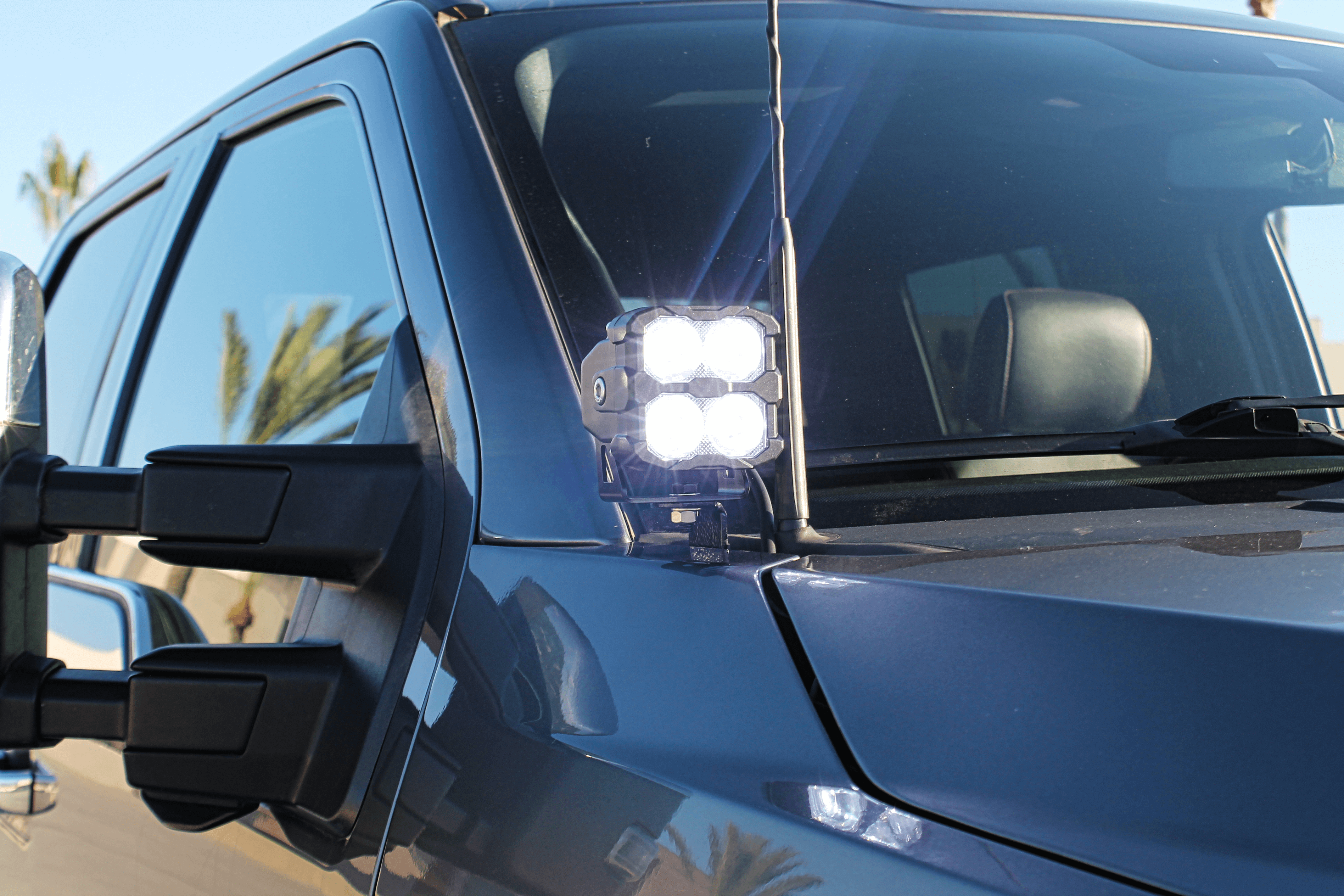 2020-2022 Ford Super Duty F250/350/450 Hood Mount/Ditch Lights - PRO