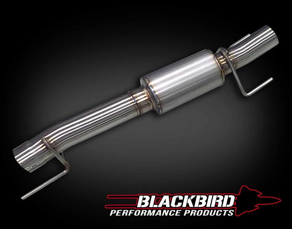 Blackbird Performance Bolt On Stainless Muffler 6.4l Hemi for 2014-2026+ Ram 2500s