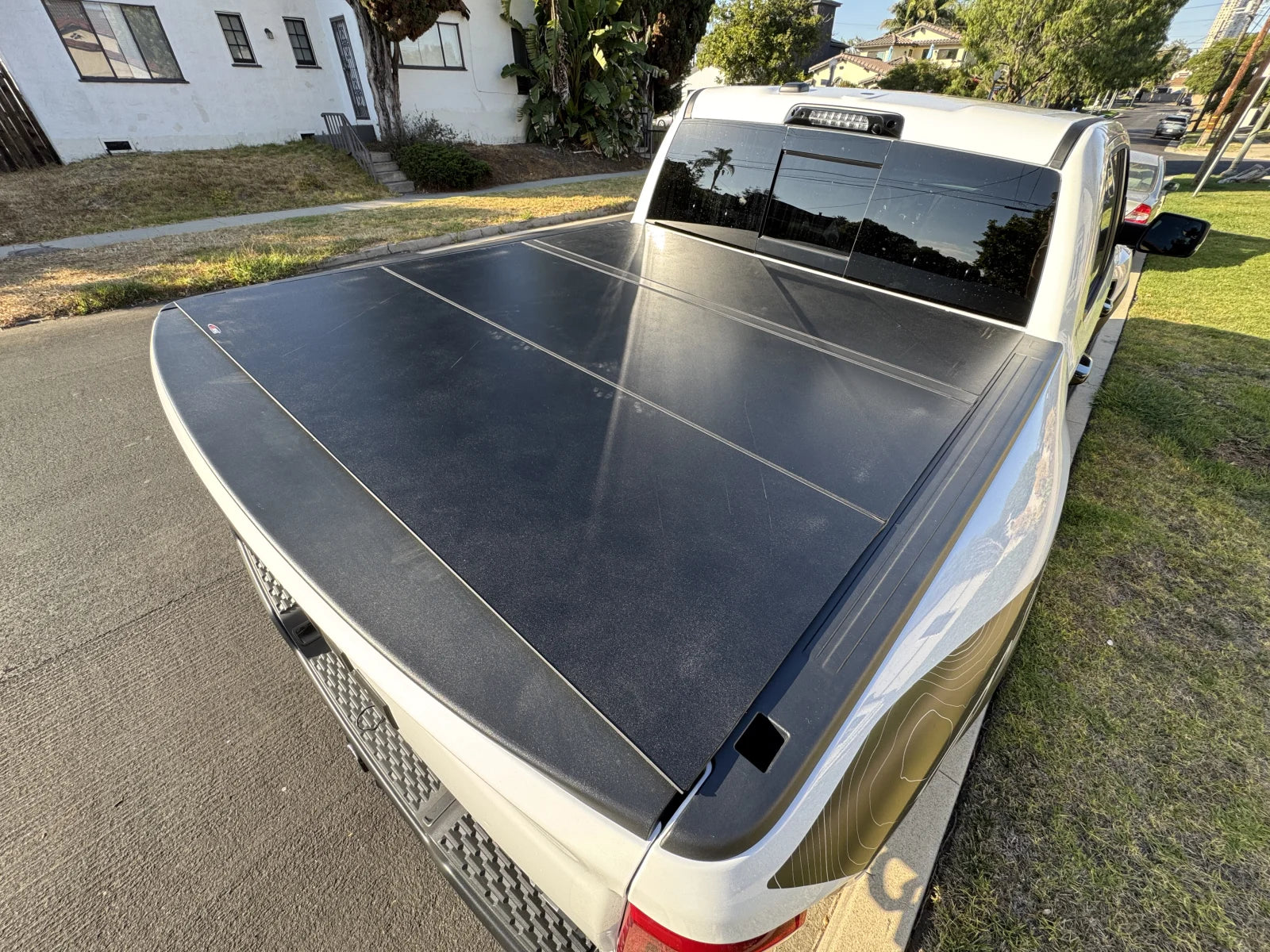 Access LOMAX Matte Black Tri-Fold 2021-2025 Ram 1500, RHO, TRX