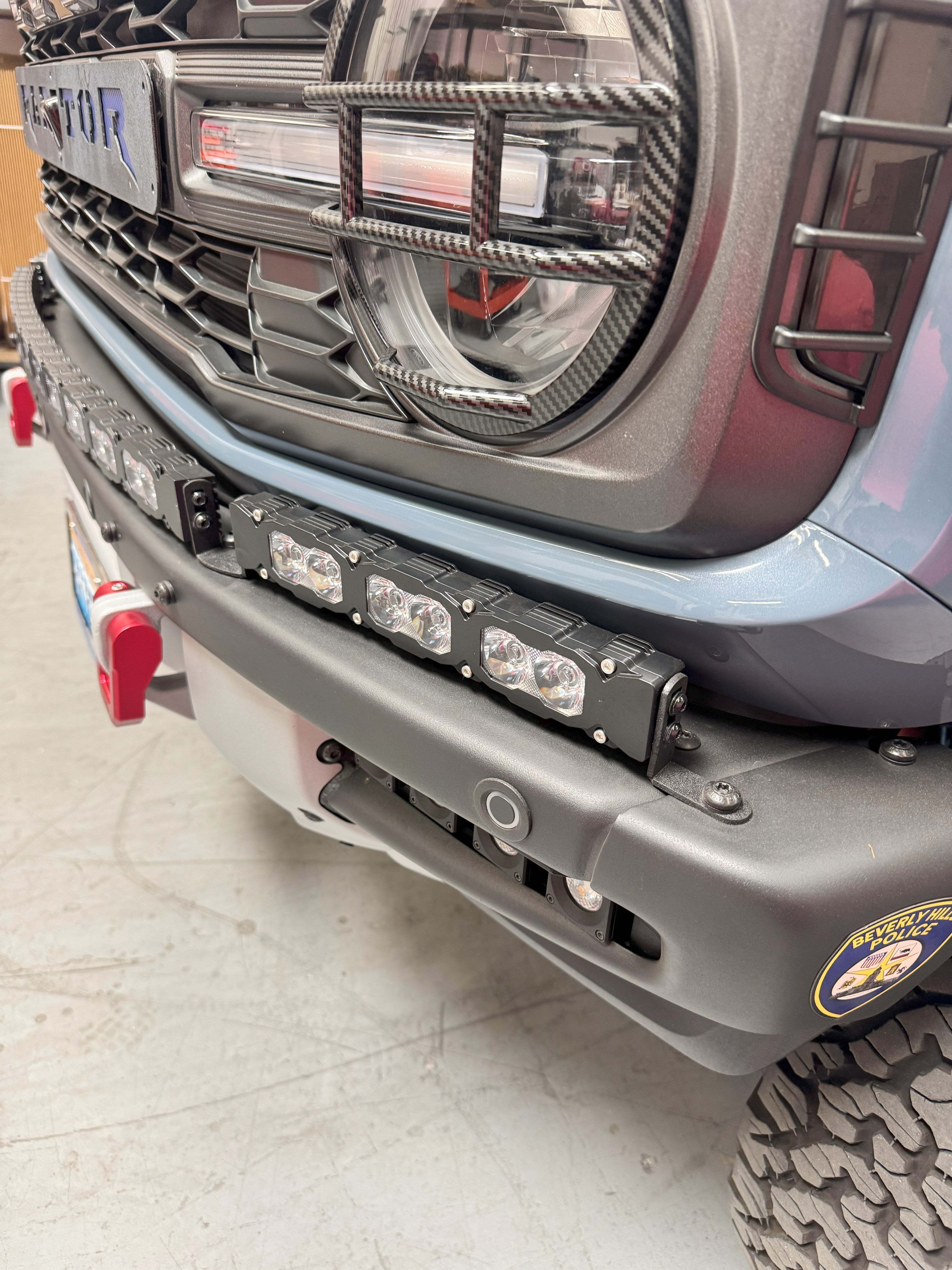 2021+ Ford Bronco Raptor Side Light Bars Extension