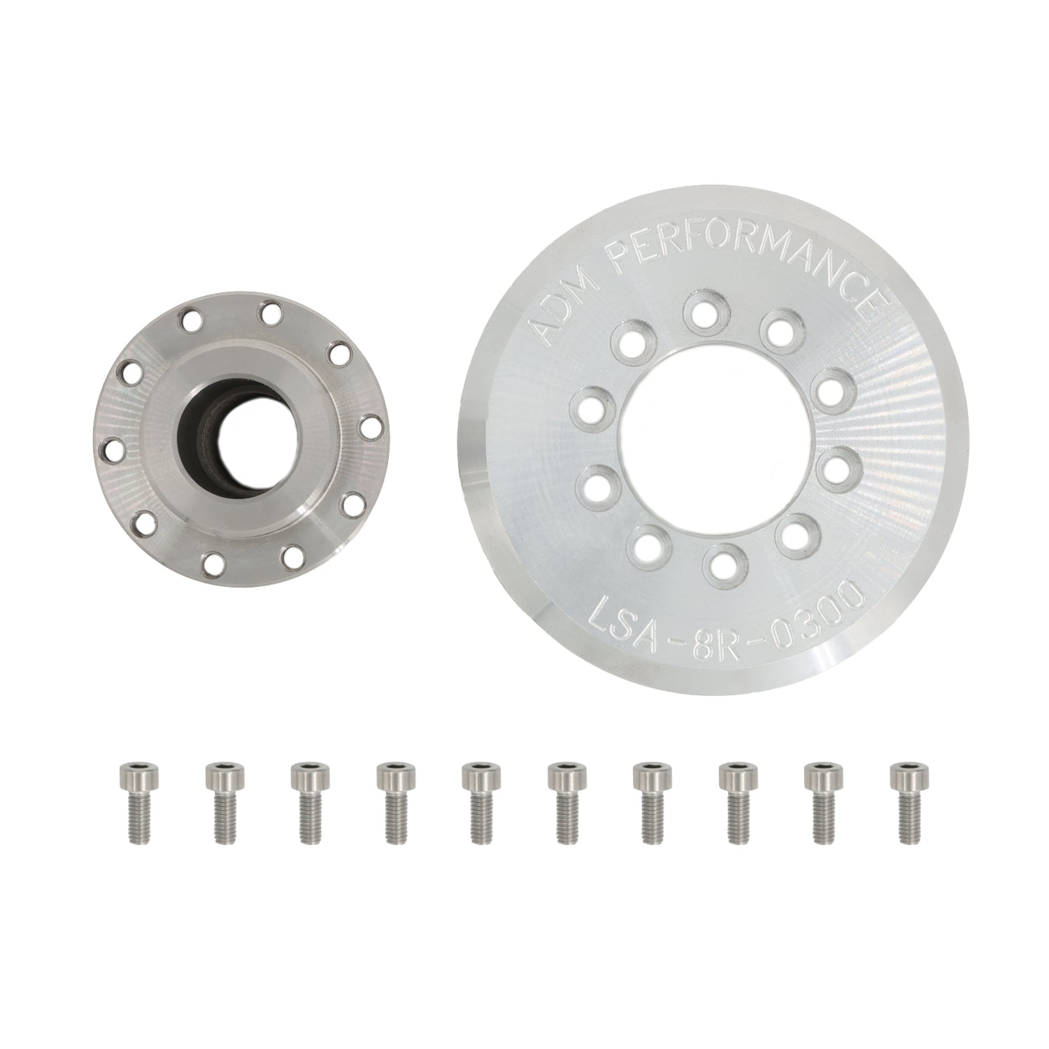 ICT Billet Hellcat Supercharger to LS3 Head Adapter Kit