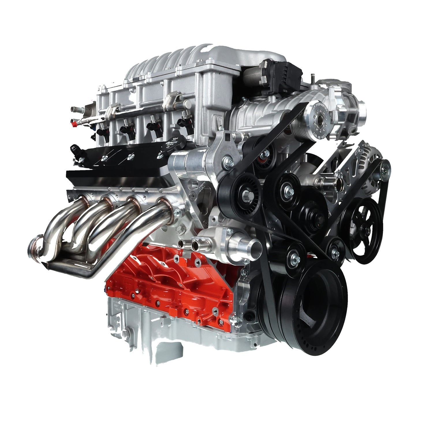 ICT Billet Hellcat Supercharger to LS3 Head Adapter Kit