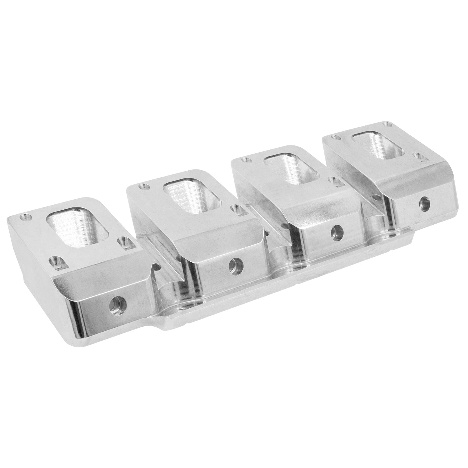 ICT Billet Corvette LT4 Supercharger to LS3 LSA Square Port Head Adapter Kit