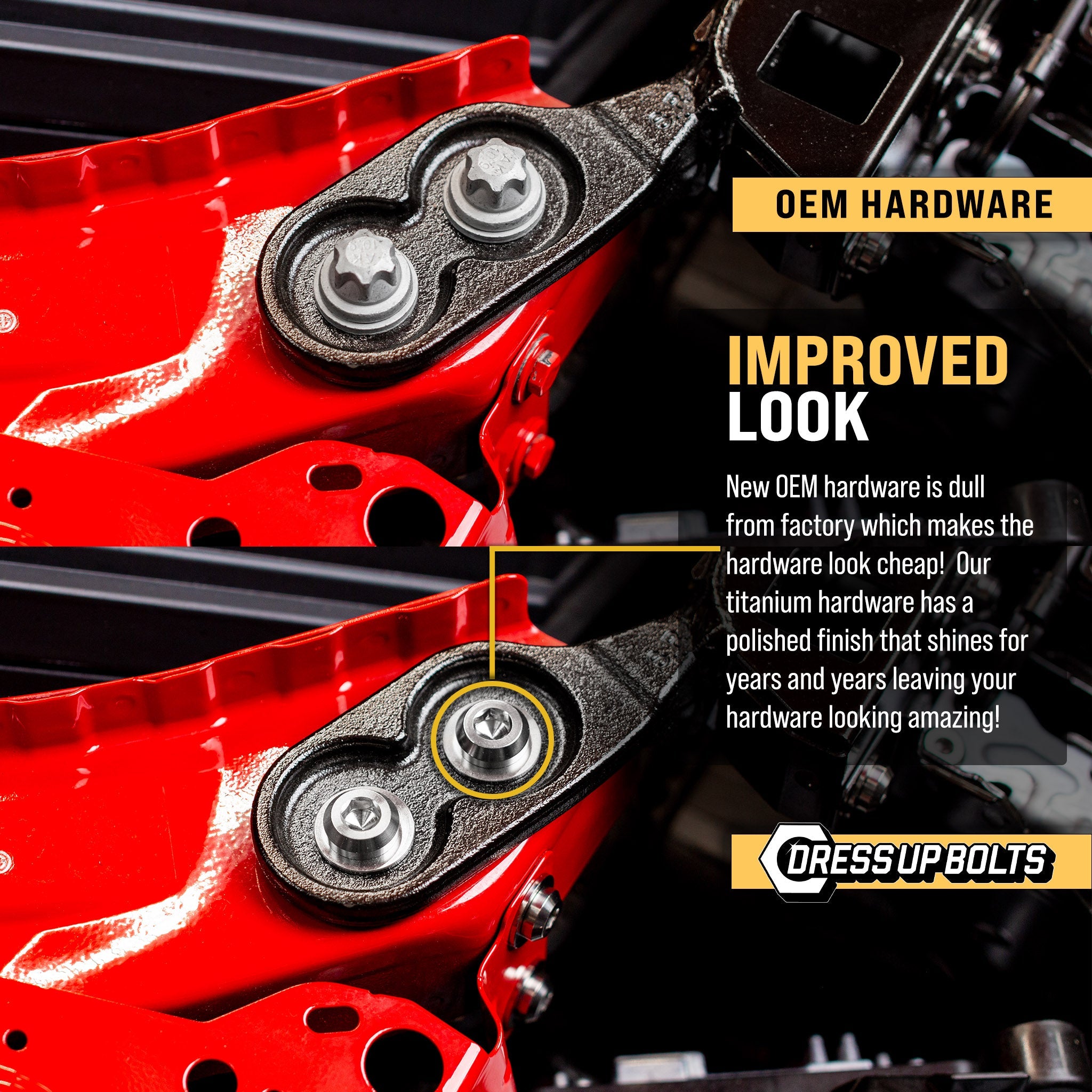 Stage 1 Titanium Hardware Engine Bay Kit - BMW G80 M3/M4 (2021+)