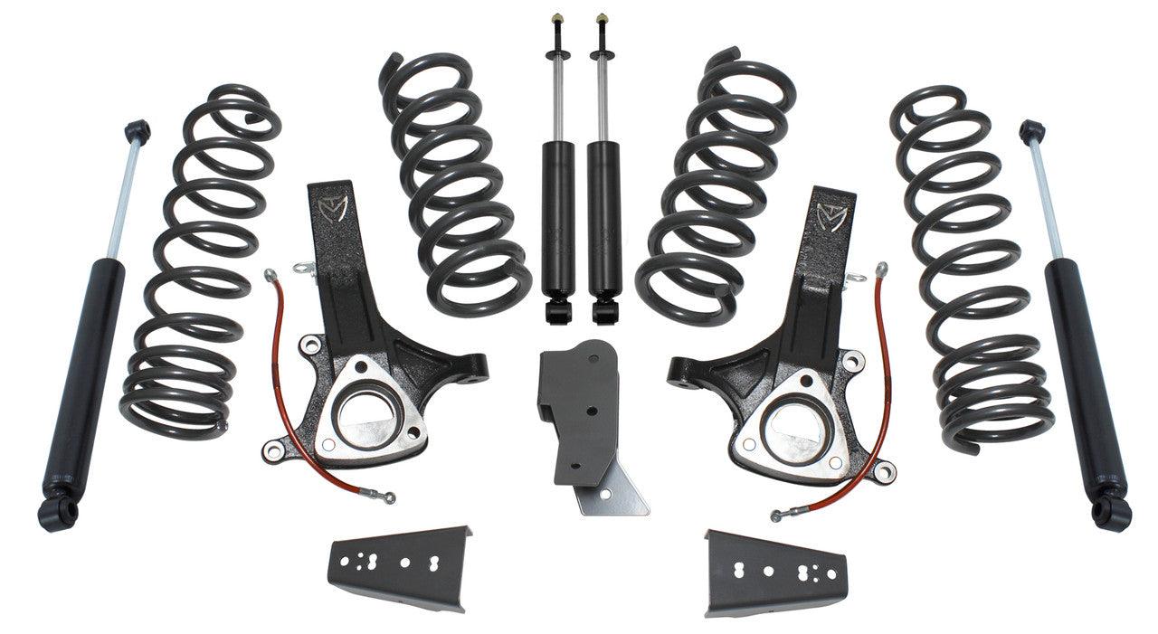 MaxTrac 09-18 RAM 1500 2WD 5.7L V8 Hemi 7in/4.5in MaxPro Spindle Lift Kit w/MaxTrac Shocks