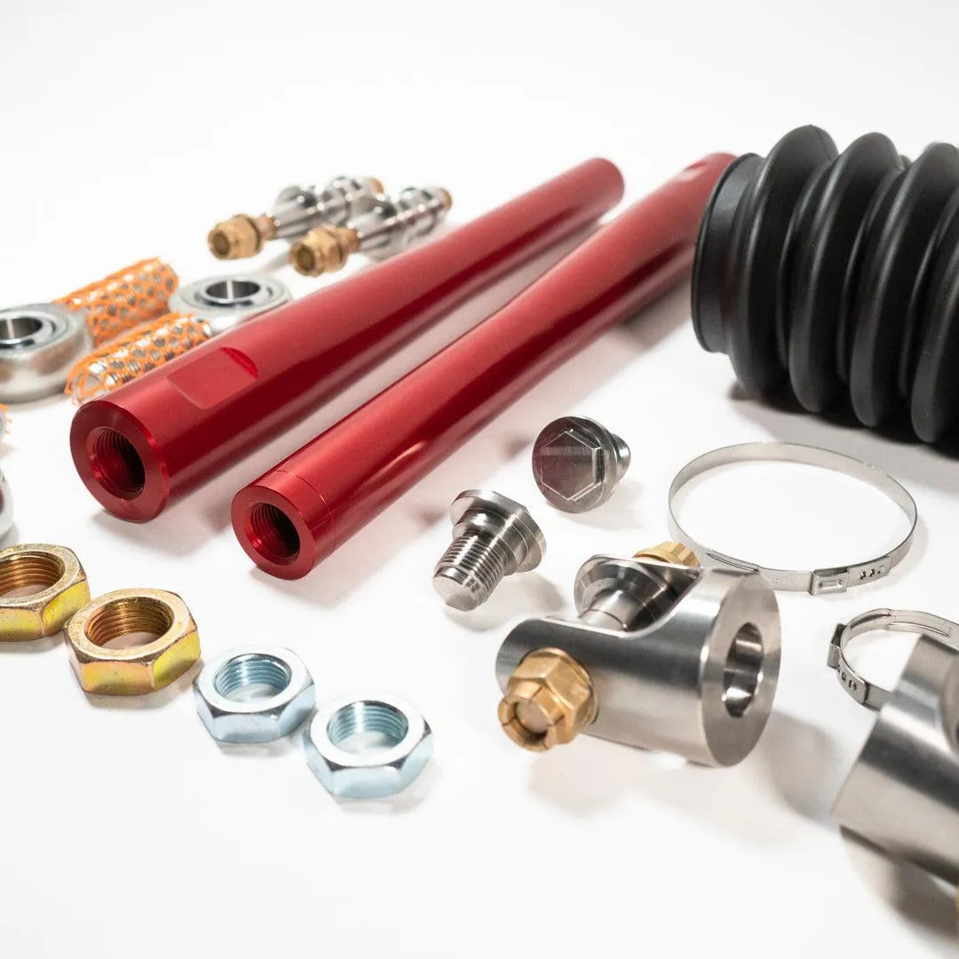 Kibbetech Heim Steering Kit - Red 2021+ RAM TRX & 2025+ RHO