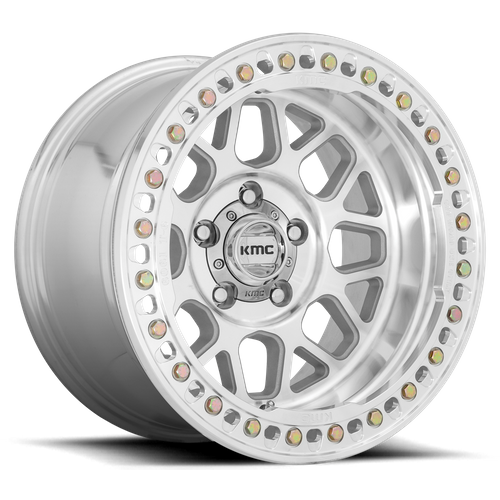 KMC GRENADE CRAWL BEADLOCK Machined 6x139.7 Wheels - product view 1