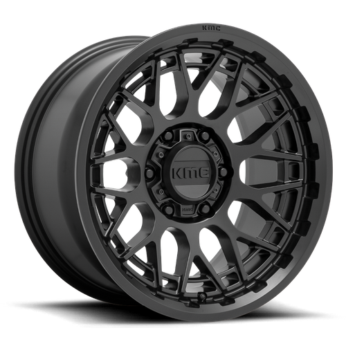 KMC TECHNIC Satin Black 6x139.7 Wheels - product view 1