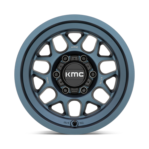 KMC TERRA Metallic Blue 6x139.7 Wheels - product view 3
