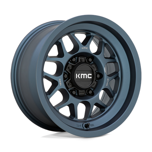 KMC TERRA Metallic Blue 6x139.7 Wheels - product view 1