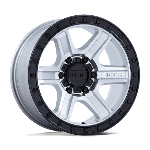 KMC OUTRUN - MACHINED W/ GLOSS BLACK LIP (TRX)