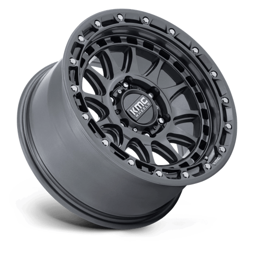 KMC CRUX Gloss Gunmetal 6x139.7 Wheels - product view 2