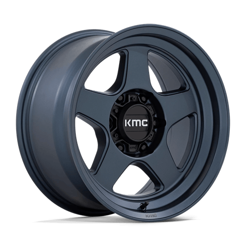 KMC LOBO Metallic Blue 6x139.7 Wheels - product view 1