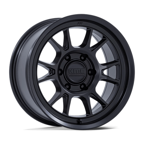KMC RANGE Matte Black 6x139.7 Wheels - product view 1