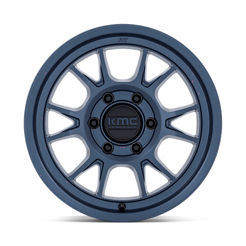 KMC RANGE Metallic Blue 6x139.7 Wheels - product view 3