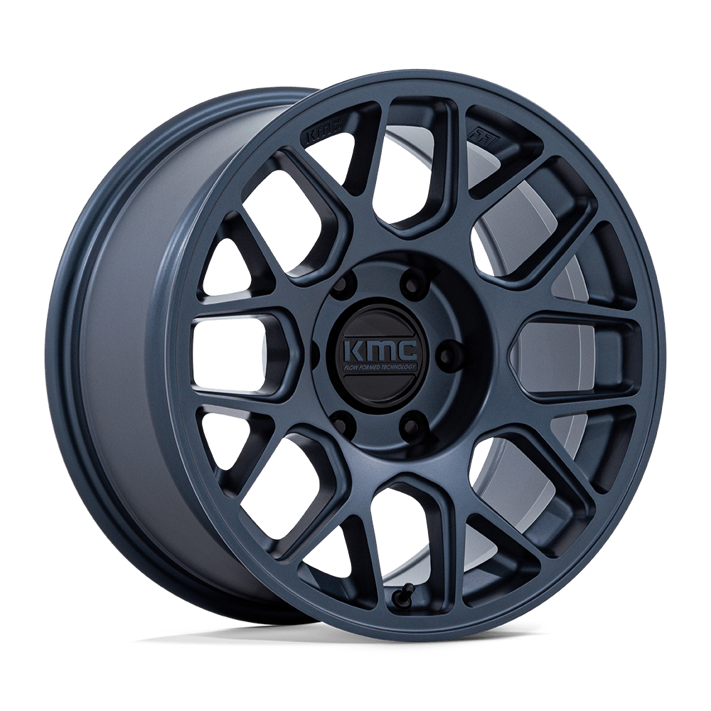 KMC HATCHET Metallic Blue 6x139.7 Wheels - product view 4