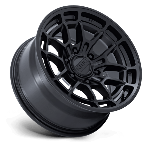 KMC ARCHER Matte Black 6x139.7 Wheels - product view 2