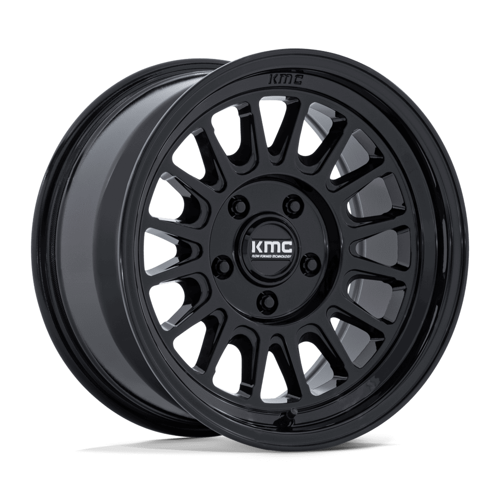 KMC FFT Gloss Black Wheel