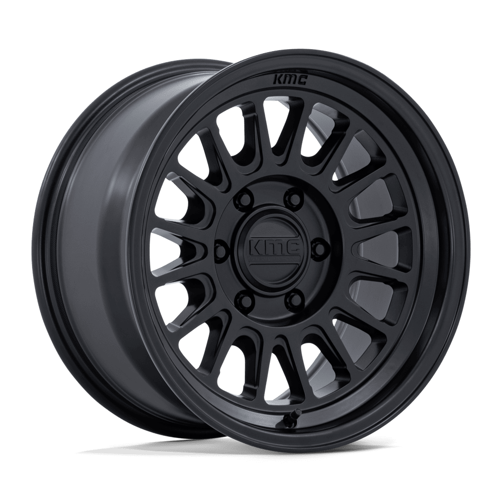 KMC FFT Matte Black Wheel