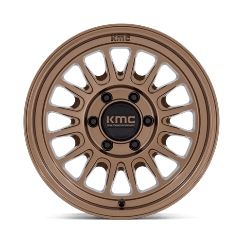 KMC IMPACT FFT Matte Bronze 6x139.7 Wheels - product view 3