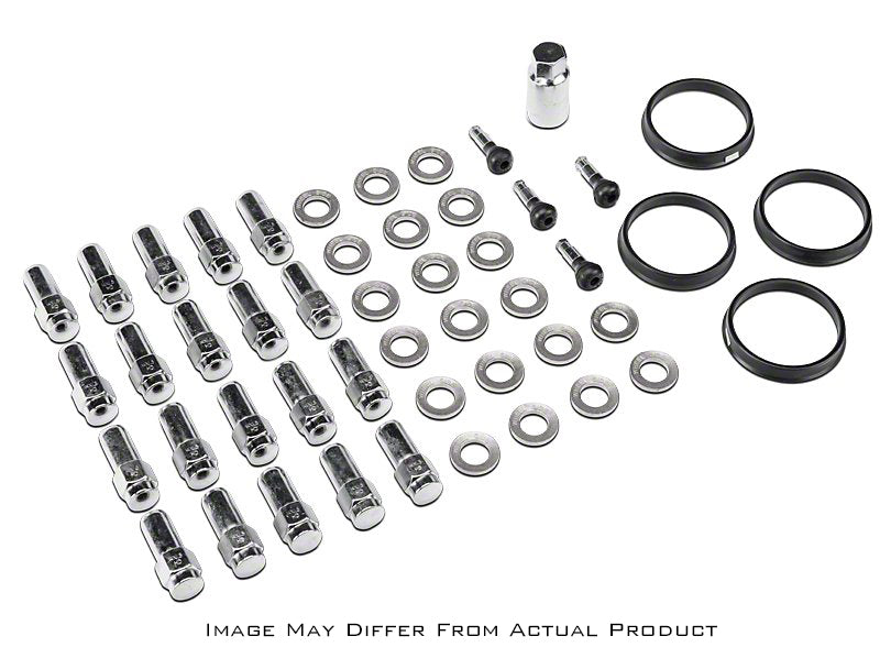 Race Star 14mm x 1.5 1.38in. Shank W/ 7/8in. Head Closed End 15+ Mustang Lug Kit - 20 PK