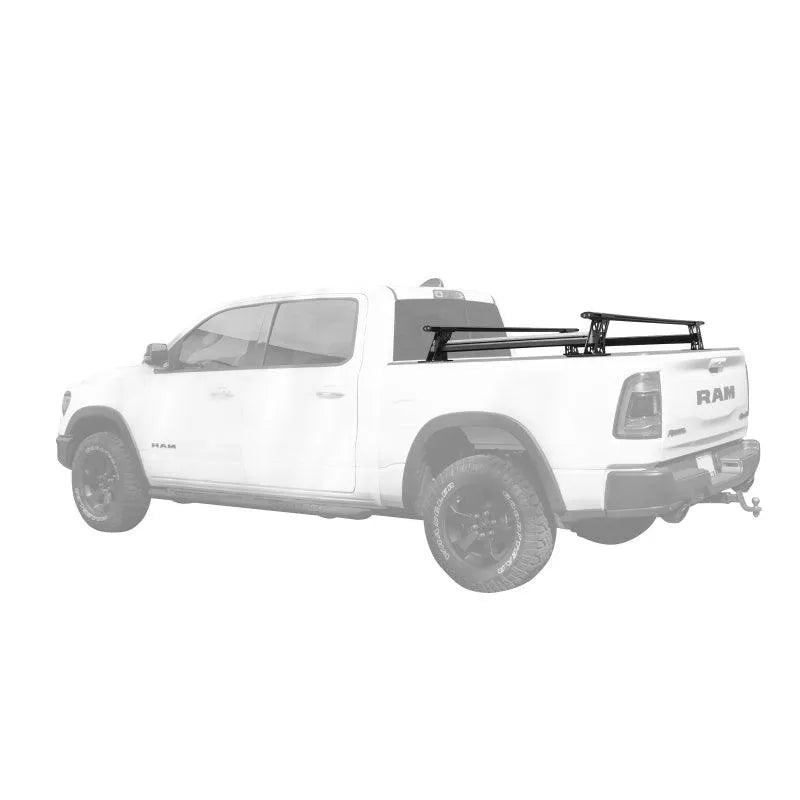 Go Rhino RS Cross Bars - Bed Rail Kit for Full/Mid Sized Trucks W/Tonneau Cover T-Tracks