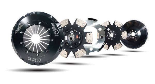 Clutch Masters 15-23 Dodge Challenger 6.2L SRT Hellcat 1000 Series Twin Disc Clutch w/ Alum Flywheel