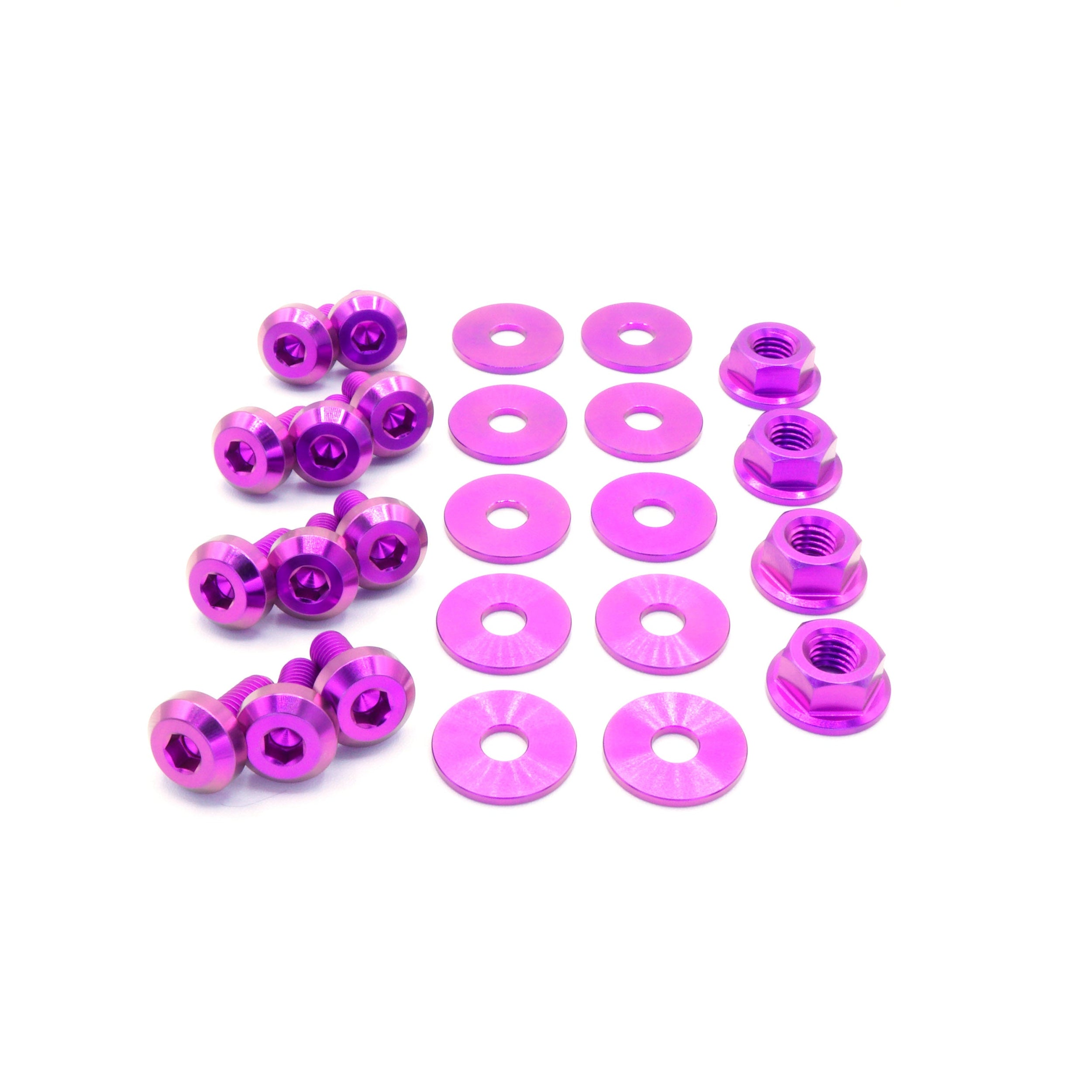 Stage 1 Titanium Hardware Engine Bay Kit - Mazda Miata (1989-1997)