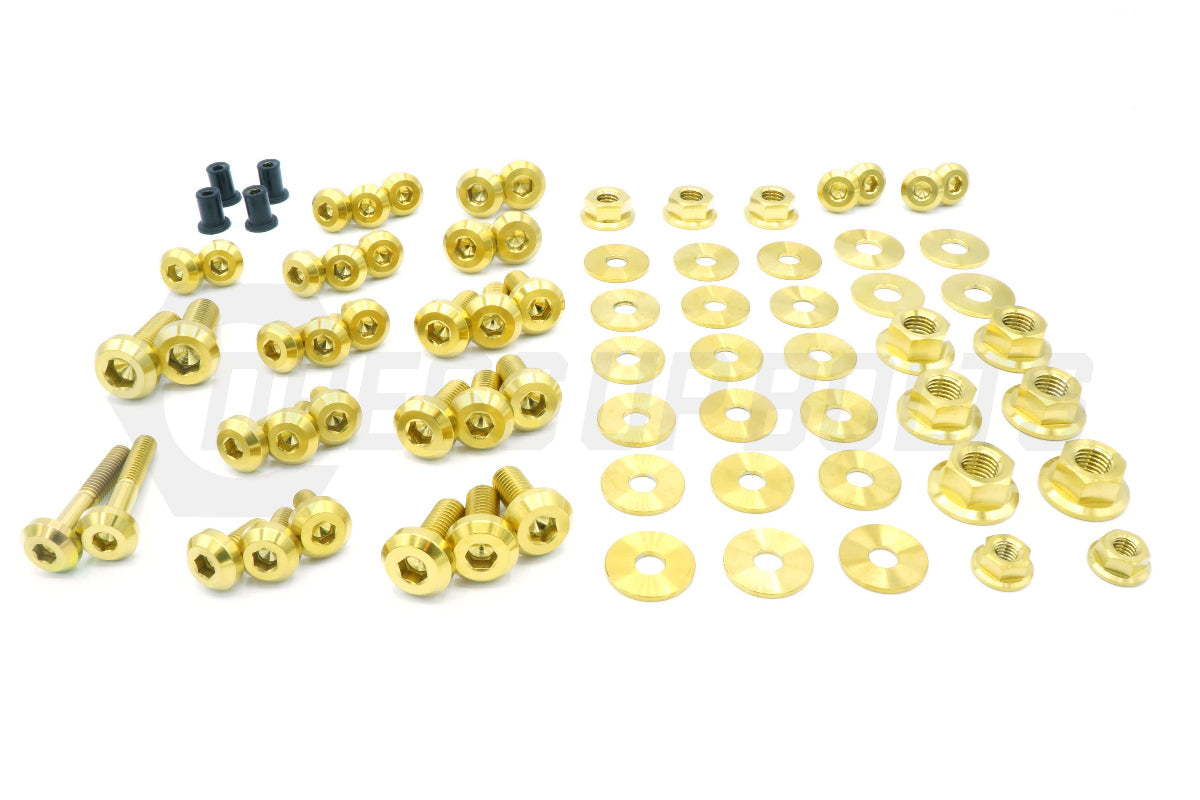 Stage 2 Titanium Hardware Engine Bay Kit - Mitsubishi Evo VIII