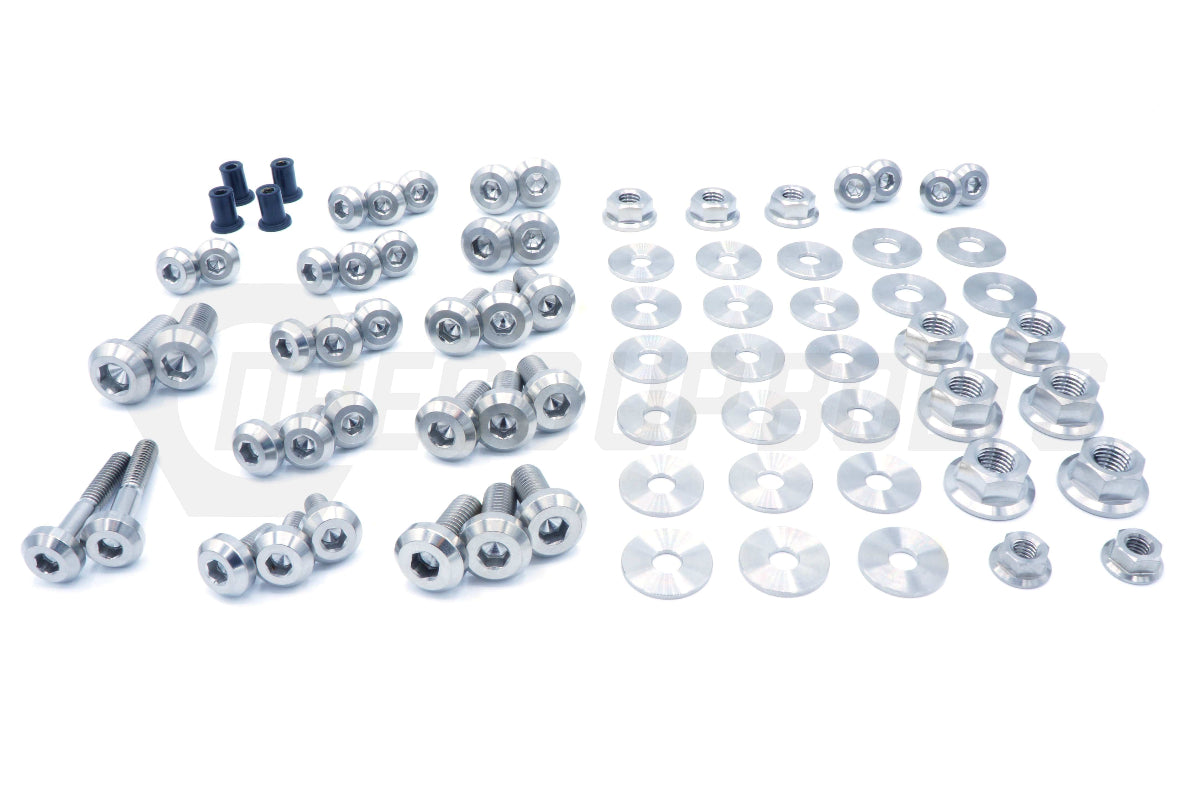 Stage 2 Titanium Hardware Engine Bay Kit - Mitsubishi Evo IX