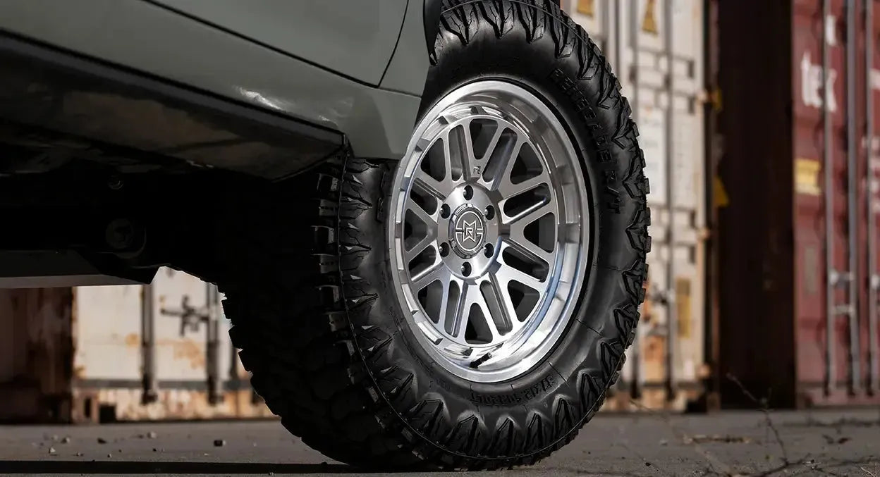 RAISED Wheels 804 Machined - Clear Coat