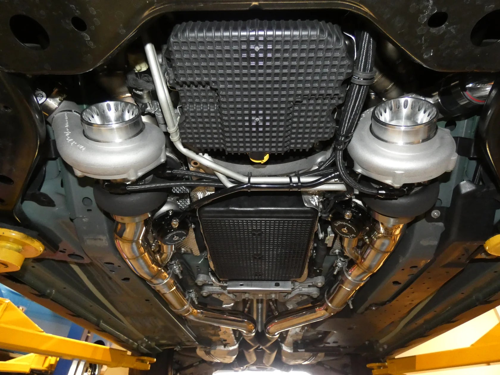 On3 Performance (2024+) Mustang GT 5.0 2nd Gen Mid- Mount Twin Turbo System - S650