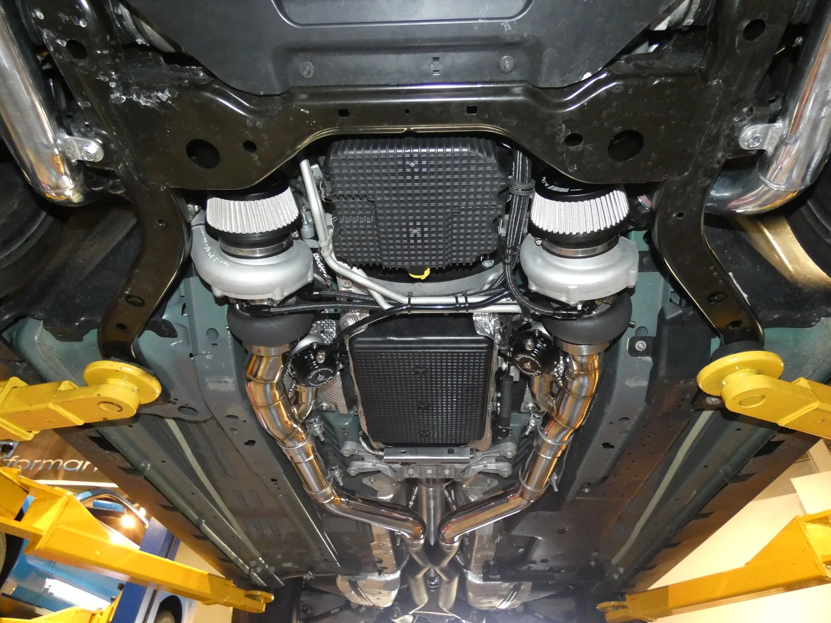 On3 Performance (2024+) Mustang GT 5.0 2nd Gen Mid- Mount Twin Turbo System - S650