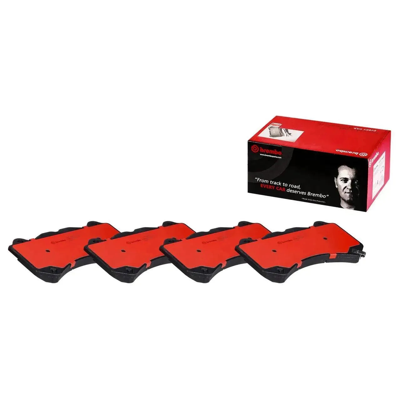 Brembo Low-Metalic Front Brake Pads 2015-2023 Dodge Charger / Challenger / 300 SRT 6 Piston
